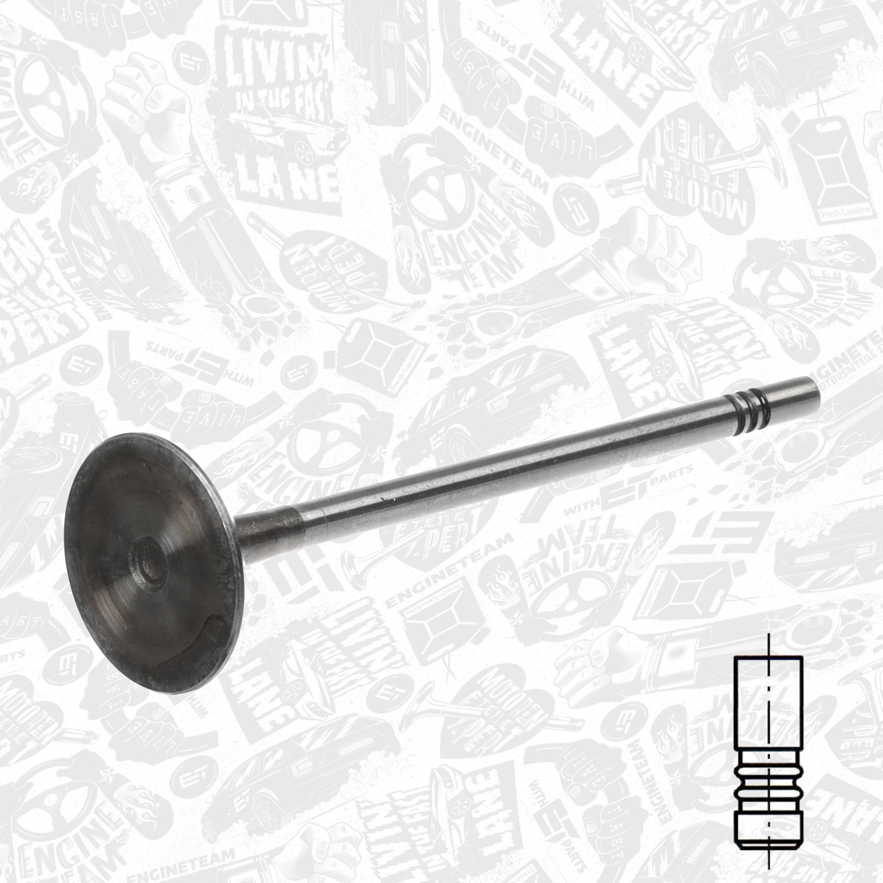 Intake Valve VI0183 ET 04L109601H ET