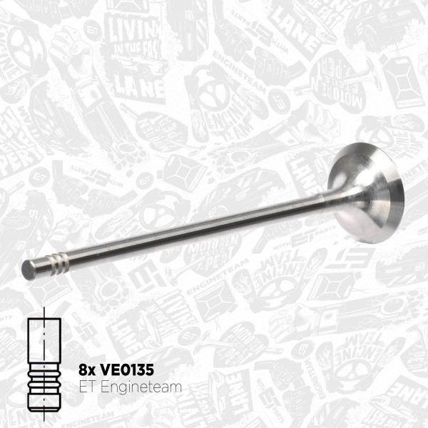 Valve Kit, intake/exhaust valve VS0013 ET 11347533885