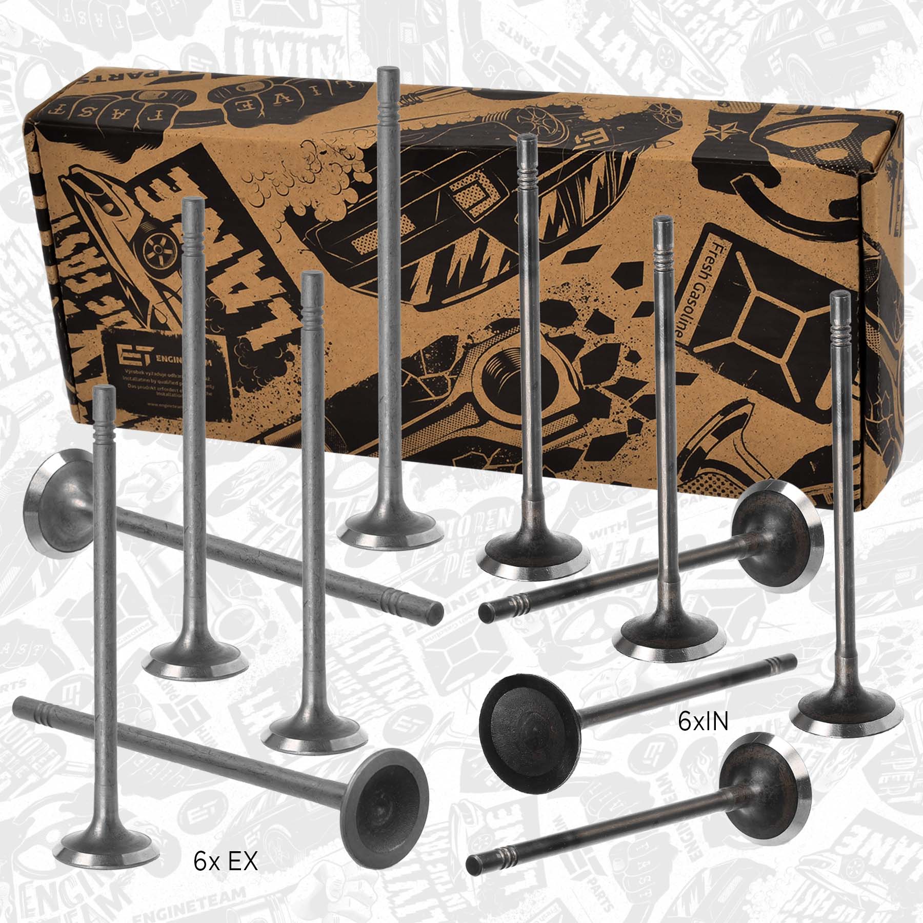 Gy6 150cc Exhaust GY6 150cc Cylinder Head Kit - Non-EGR For Scooters & ATVs 150cc Engine - Foto 4