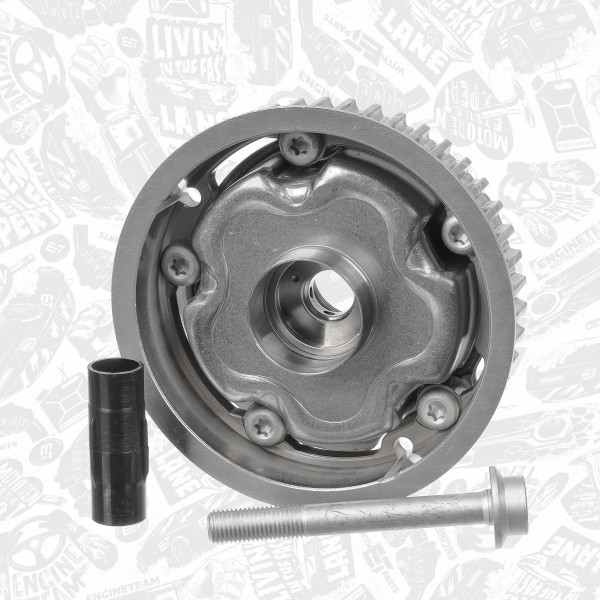 VT0007, Nockenwellenversteller, ET ENGINETEAM, Opel Insignia Fiat Croma Alfa Romeo 159 1,6 / 1,8 MPI A 16 LET 2006+, 12992410, 55567048, 5636467, 5636631