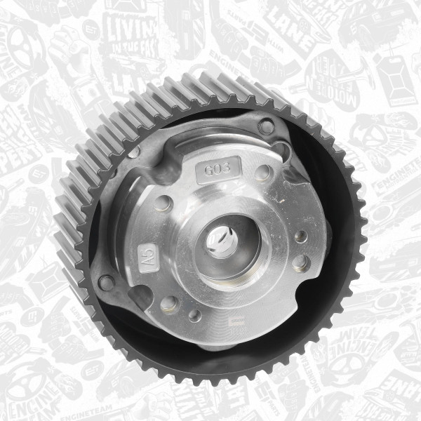 VT0069, Camshaft Adjuster, VVT hub, ET ENGINETEAM, VW Škoda Audi Seat Caddy Golf Polo T-CrossUp Citigo Fabia Kamiq Octavia Rapid Scala A1 A3 Q2 Arona Ateca Ibiza Leon Toledo 1.0TSI/TFSI CHZC 2015+, 04C109088C, 50056054