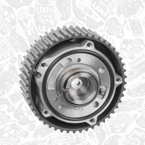 VT0070, Camshaft Adjuster, VVT hub, ET ENGINETEAM, VW Škoda Audi Seat Caddy Golf Polo T-CrossUp Citigo Fabia Kamiq Octavia Rapid Scala A1 A3 Q2 Arona Ateca Ibiza Leon Toledo 1.0TSI/TFSI CHZC 2015+, 04C109088D, 50056053