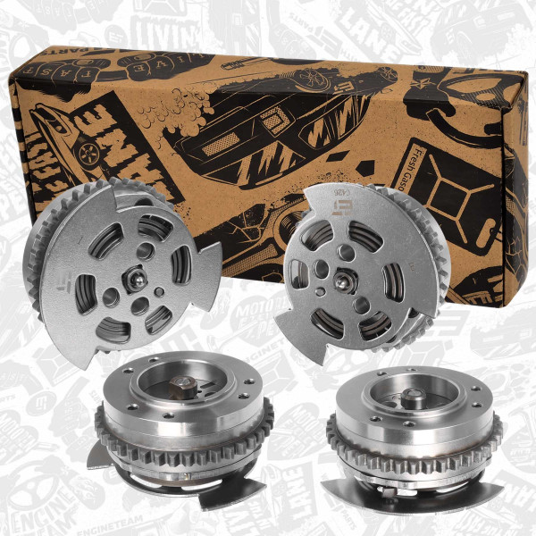 VT0076, Camshaft Adjuster, VVT hub, ET ENGINETEAM, Land Rover Range Rover IV Range Rover Sport Discovery 5.0 SCV8 4x4 508PN(AJ133) 2009+, LR061551, LR041445, LR023934, LR010772, LR061550, LR023931, LR041446, LR010775