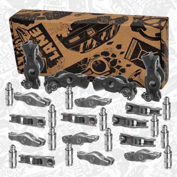 VV0118VR1, Rocker arm, engine timing, ET ENGINETEAM, Mazda 3 6 CX-5 2.2D SHY4 2012+, SH01-12-150A, SH09-12-150, SH0112150A, SH0912150, SH01-12-130, SH0112130, P301-12-100, P30112100