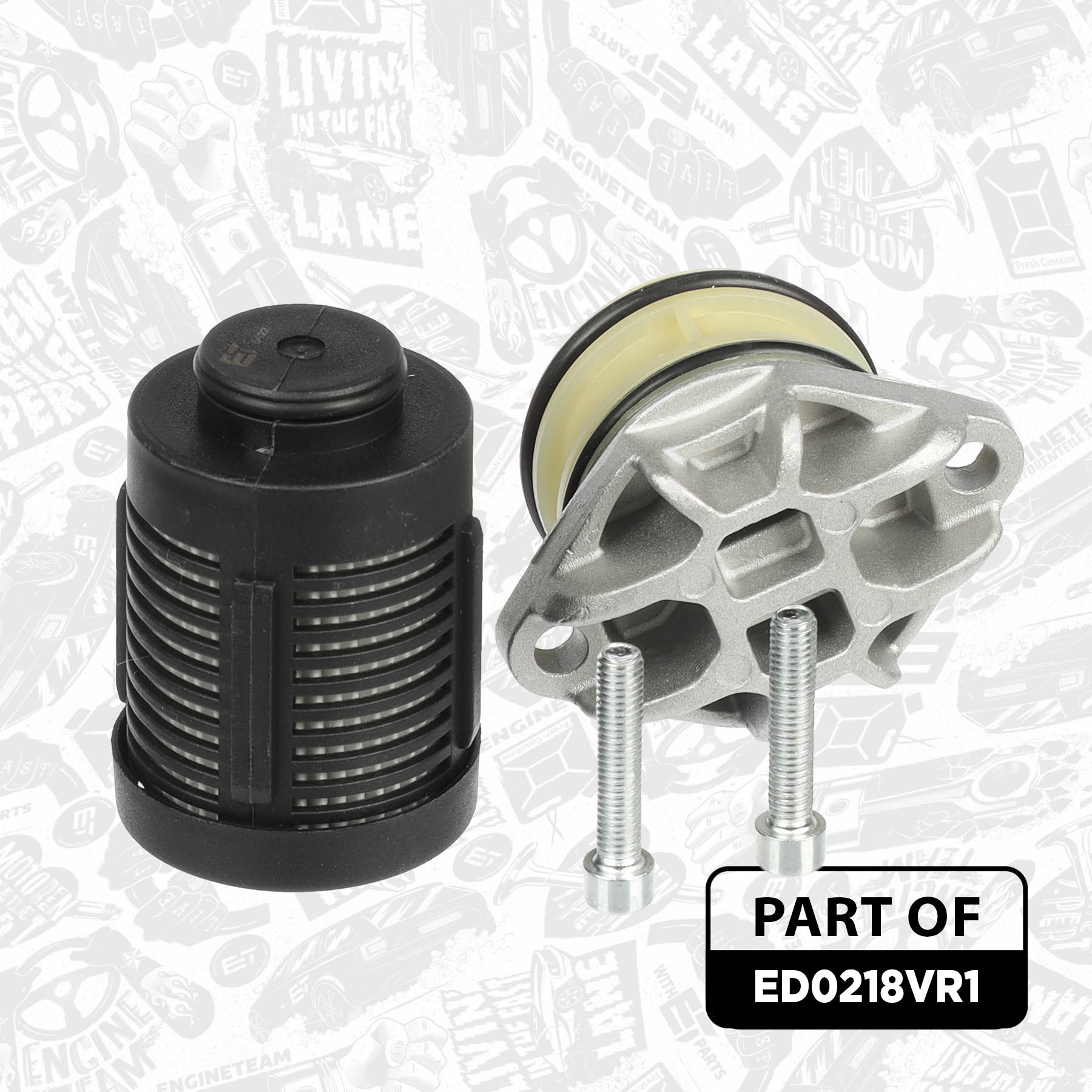 Pump, all-wheel-drive coupling + filter - ED0218VR1 ET ENGINETEAM ...