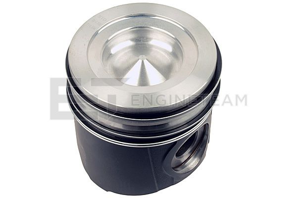 Piston with rings and pin - PM000100 ET ENGINETEAM - 2995613, 2995614, 2996217