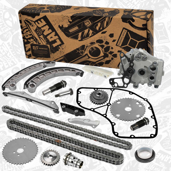 RS0060VR1, Timing Chain Kit, Timing chain kit, ET ENGINETEAM, Citroen Fiat Iveco Peugeot Jumper Ducato Daily Boxer 3,0HDi/D F1CE 2004+, 1001.G3, 504083124, 504310252, 504334322, 1001G3, 5801375558, 5801851153, 504294672, 504380259, 504056152, 504334326, 5801628694, 1001.F1, 1001F1, 383500, 140280, 140281