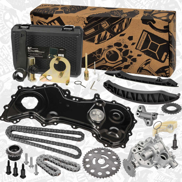 RS0073VR4, Timing Chain Kit, Timing chain kit, ET ENGINETEAM, Renault Opel Nissan Master NV400 Movano 2,3 CDTI/dCi M9T 670 2010+, 13028-00Q0D, 4420455, 8201012338, 13028-00Q0K, 8200918797, 13028-00Q1A, 8200337109, 93168101, 13028-00Q1F, 8200805645, 95516106, 8200918795, EN-48330, 8200918794, EN-48332, 93168149, EN-48334, 130C11863R, EN-48831, KM-6130, 130C13666R, 130C17772R, 130C18112R, 135021465R, 8200805594, 15041-00Q0D, 1504100Q0D, 150A06727R, 93168048, 8200910284