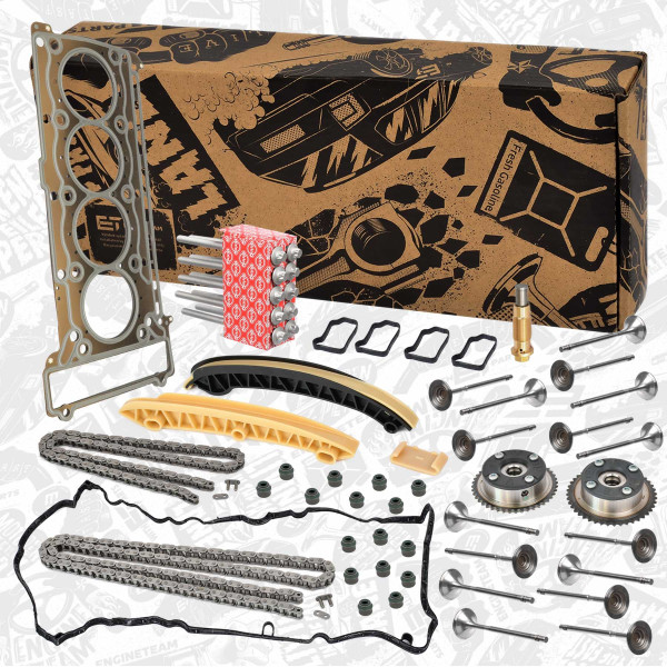 RS0108VR5, Timing Chain Kit, Timing chain kit, ET ENGINETEAM, Mercedes-Benz C-Class E-Class Sprinter CLK CLC M 271.910 M 271.942 2005+, 0009932176, 0039979794, 0049972494, 11318671014, A0009932176, A0049972494, 0009932076, 2710500411, 2710500611, 2710500311, A2710500611, A2710500411, A2710500311, A2710521116, 2710521116, A2710521016, 2710521016, A2710520416, 2710520416, 2710501447, A2710501447, 2710160921, 2710161321, 2710530501, 2710530601, A2710530601, A2710500627, 2710500627, 2710160320, A2710160320